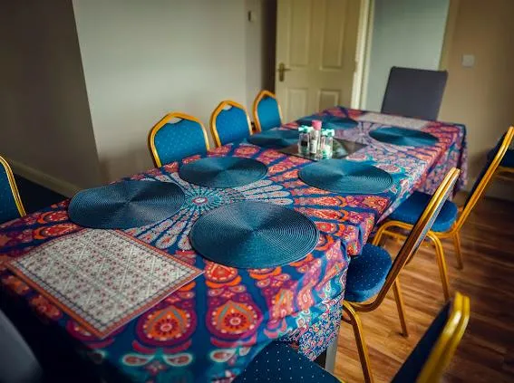 Dining area at Shambala Holistic Retreat Centre, Derrylin, Co. Fermanagh
