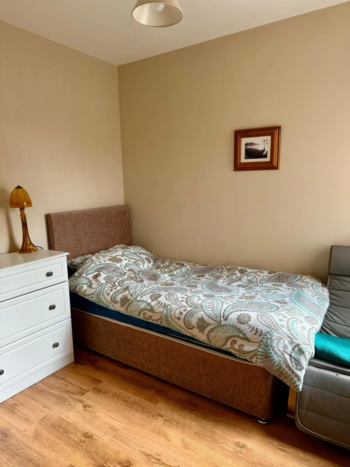 Single bedroom at Shambala Holistic Retreat Centre, Derrylin, Co. Fermanagh